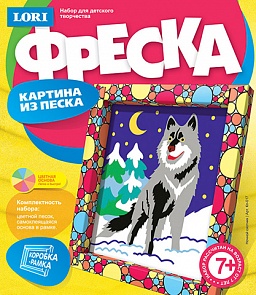 Картина из песка - Фреска Ночной охотник (Лори, Кп-017)